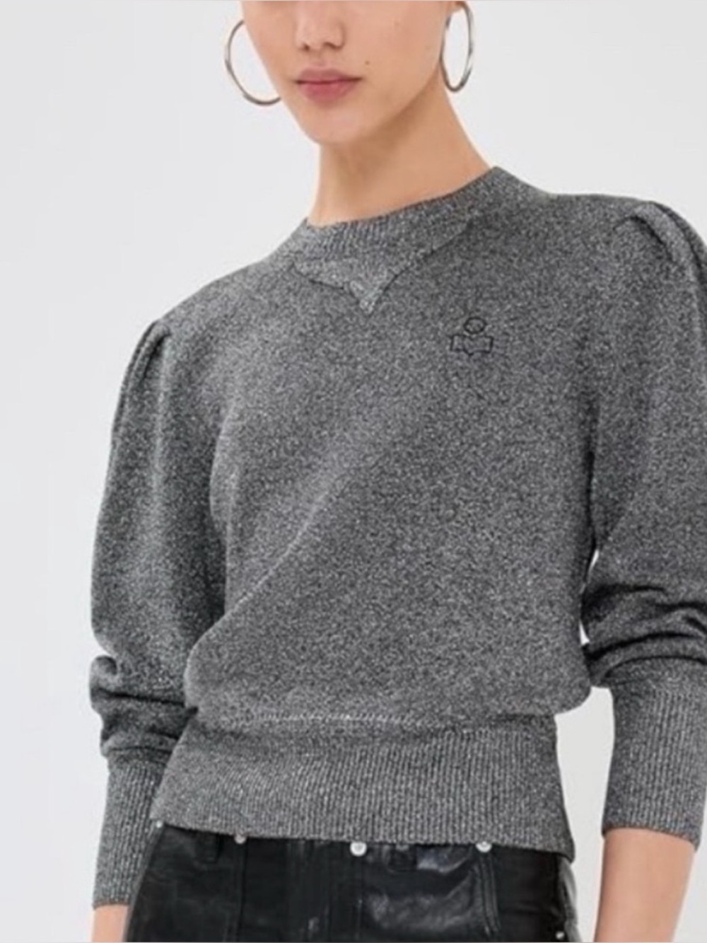 Isabel Marant Kelaya silver sweater